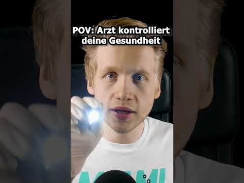 ASMR - POV: Arzt kontrolliert deine Gesundheit! #shorts #asmr #roleplay #deutscheasmr