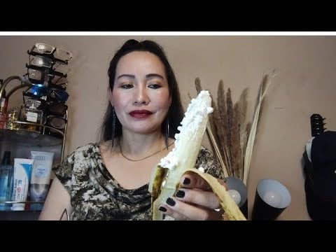 BANANA WITH PINEAPPLE COTTAGE CHEESE NO CHEWING
