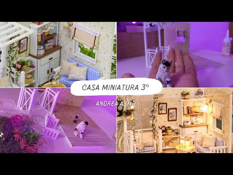 Casa miniatura parte 3 🏠🤎 | Susurros relajantes | Andrea ASMR 🦋