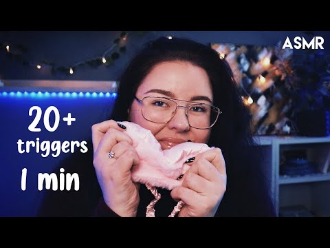 ASMR ♥ 20+ TRIGGERS PÅ 1 MIN ✨
