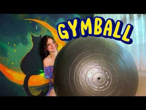 GymBall ASMR - Soothing Deflation Sounds and Relaxing Tapping 🩵🩵