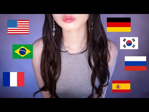 ASMR Trigger Words in Different Languages