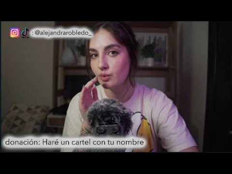 ASMR en vivo! VEN a DORMIR con Ale ASMR :)