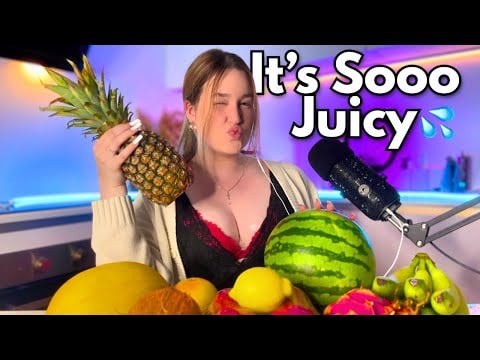 SOFT FRUIT SQUISHES ASMR 🍉🥥🍍 | GENTLE TRIGGERS FOR THE BEST SLEEP EVER 🌙