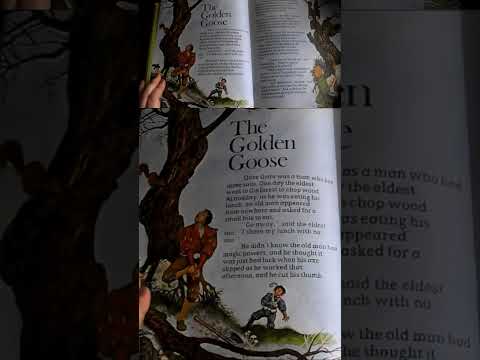 ASMR Bedtime Story Snippet - The Golden Goose #reading #asmr #bedtimestories