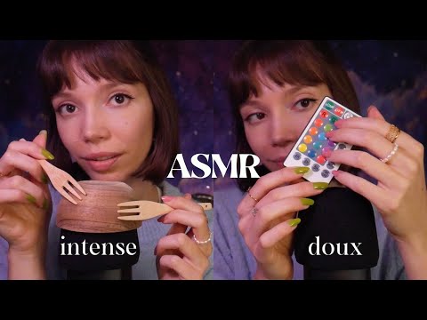 J'alterne ASMR intense et ASMR doux pour des vagues de frissons 🤯