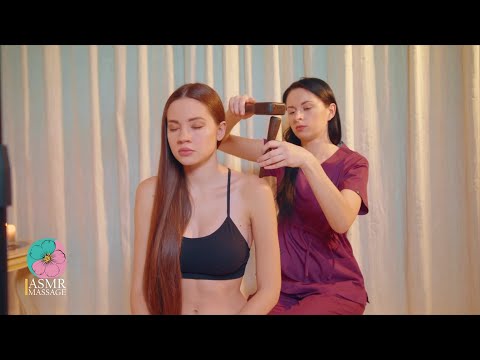 Head-Tingling ASMR Massage with Special Equipment