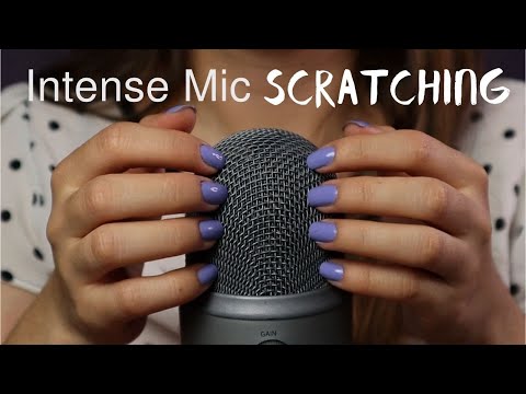 ASMR Intense Mic Scratching (No Talking)