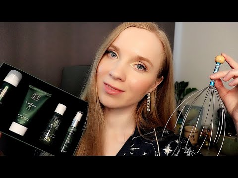 ASMR SUOMI Rentoudutaan Yhdessä😴 ASMR Roleplay Personal Attention 💤 Hiusten Harjaus & Päähieronta