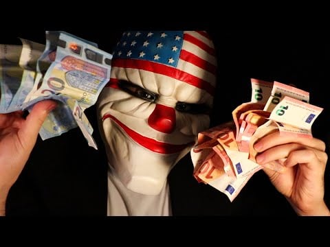 ASMR Dallas compte ses billets de banque - Role play