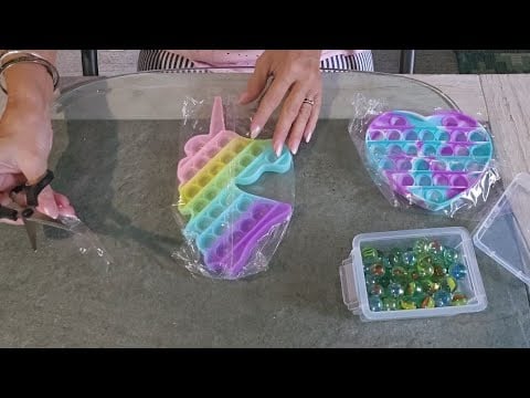 ASMR 🦄🩷 Soft Crinkles & Crackles & Gentle Glass Marble Sounds (no talking)@LISASRELAXINGASMR-pb1gb