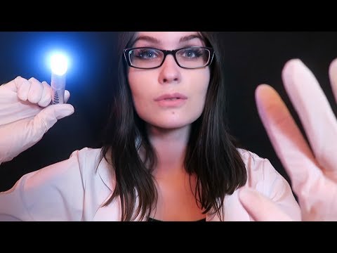 ASMR Relaxing Eye Exam for Tired Eyes