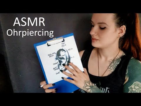 ASMR | Dein sanftes Ohrpiercing | Piercing Vorbereitung Beratung und stechen | Roleplay