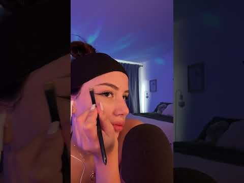 ASMR makeup gram #tingles #asmr #mouthwhisper #asmrvideos #visualtingle