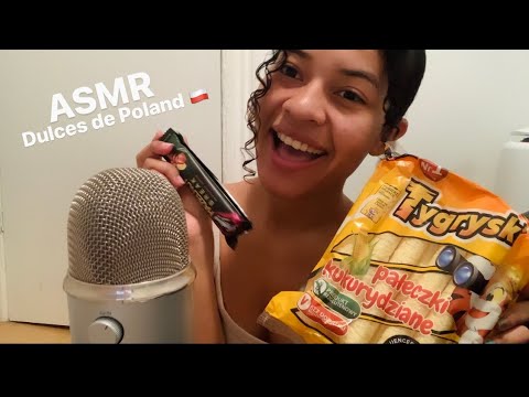 ASMR Español- COMIENDO Dulces De Poland 🇵🇱