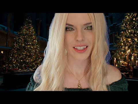 Roleplay ASMR | Cecilia Goes To Hogwarts University Xmas Ep (layered sounds, personal attention)