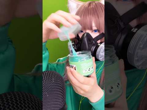【絵文字ASMRチャレンジ】#asmr #四葉の抹茶 #emojichallenge  #shorts