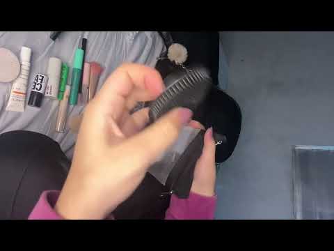 Asmr não intencional: arrumando a mochila do trabalho ( voz suave e sons de boca ) 