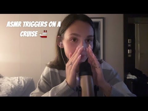 ASMR Triggers In My Cruise Cabin✨