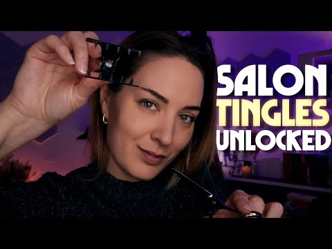 ASMR Personal Hairdresser: Realistic Hair Salon Roleplay | Soft Spoken Shampoo & Haircut