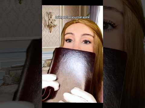 new journal asmr #bridgerton #asmr