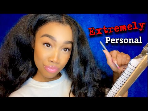 [ASMR] Asking You Extremely Personal Questions 👀✍🏽 Writing Sounds ASMR P2