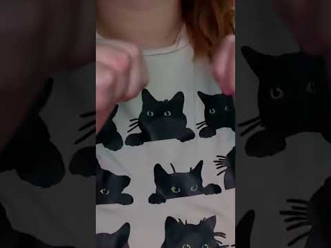 ASMR hand movements and mouth sounds.