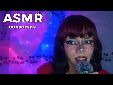 ASMR tirando minha maquiagem e conversando para você mimir