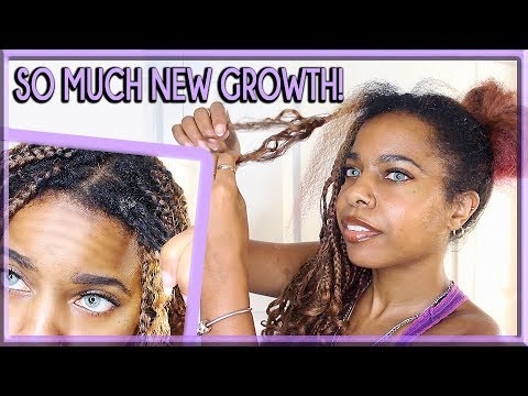 CUTTING OUT MY MONTH OLD BOX BRAIDS!⎜GROSS!