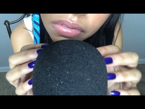 ASMR: Close-up Gum Chewing/Mic Scratching *no talking*