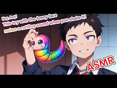 【 #ASMR 】Jumbo Stacking & Nesting Rainbow Caterpillar【SudoKou】