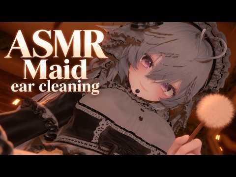 Your Cat Maid Cleans Your Ears! ♥  Ear Cleaning  ♥ Personal Attention【Visual ASMR Vrchat】