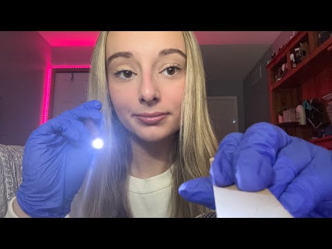 ASMR | Quick and “Professional” Medical Checkup 🥼💃🏼