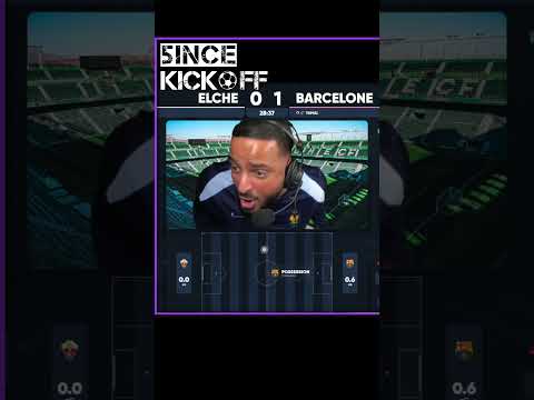 Elche égalise!!!!🔥😱 | Barcelone 1-1 Elche | Réaction L’Immigré parisien | LaLiga