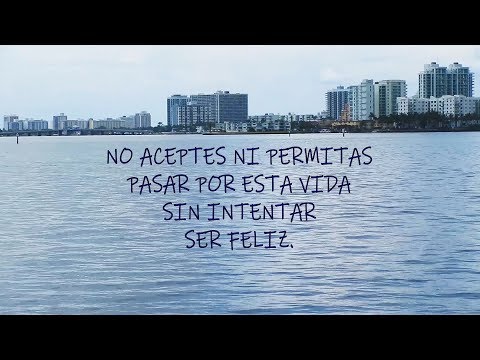 ASMR SONIDOS DE AGUA PARA RELAJARSE Y DORMIR💦BISCAYNE BAY