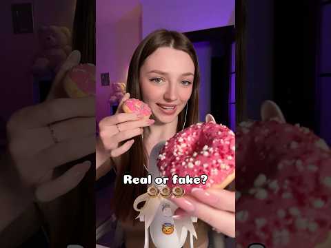 Real or fake? #asmr #asmrsounds #asmrrelax #asmrtingles #asmrwhispers #asmrsleep #relax #tingles