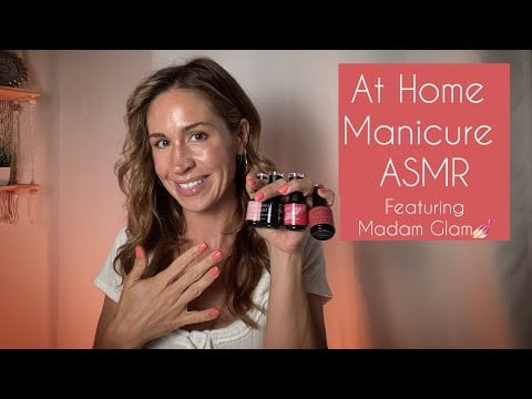 ASMR | Let’s do our nails together! 💅🏻✨Soft rambling as I fumble through my first at home manicure🤪😂