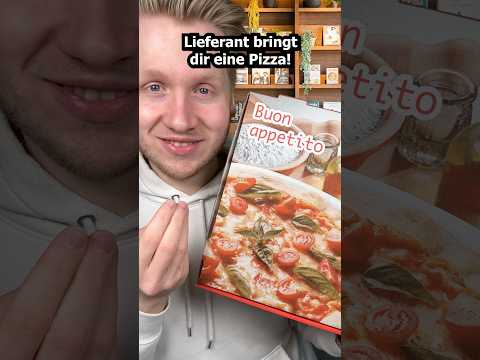 Lieferant bringt dir eine Pizza! #asmr