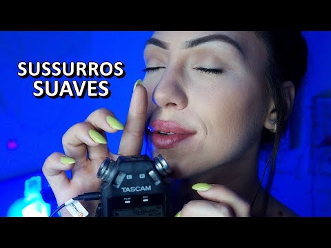 ASMR: SUSSURROS de ORELHA A ORELHA que vão te fazer DORMIR IMEDIATAMENTE.