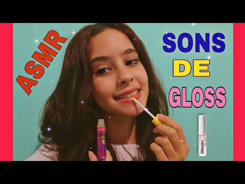 ASMR SONS DE GLOSS +SONS DE BOCA ✨ gloss aplication