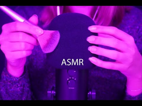 ASMR | Mic Scratching, Brushing, Tapping And Blowing (No Talking)