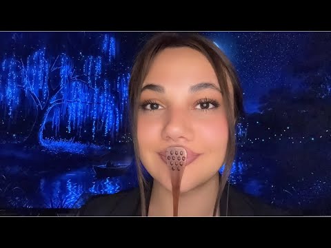 Honey spoon ASMR | Tingles | Brain melt 🫠