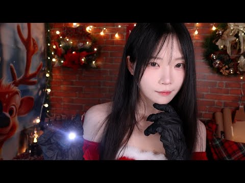 ASMR(Sub✔)크리스마스를 위한 루돌프 면접 상황극 /건강검진, 테스트🎄