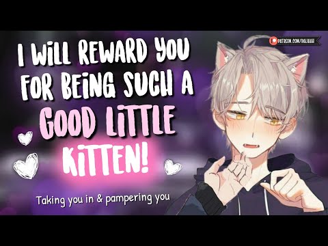 Rewarding a Neko with Ear Scritchies [Pampering Kitten | Pet | FDom | F4A Binaural Audio Roleplay]