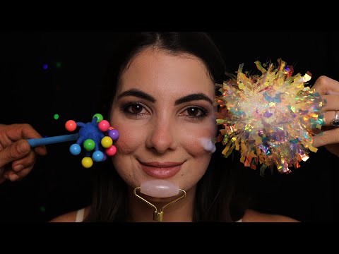 ASMR: TESTE FACIAL RELAXANTE PARA DORMIR - Sweet Carol