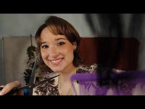 ASMR Southern Hairstylist | Divided Attention w/ Gossip