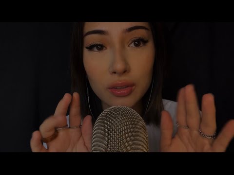 ASMR gentle whisper ramble in german with random triggers