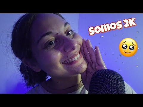 ASMR | Especial de 2k de inscritos 🥳🥹