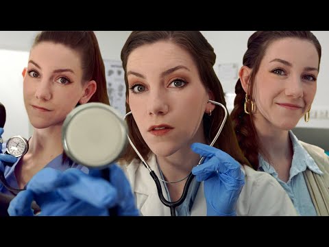 Realistic Doctor's Visit ASMR 🩺 Check in, Nurse, Doctor Check Up Roleplay for Sleep