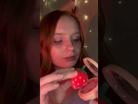 ASMR Strawberry Shortcake Fixes Your Makeup 🍓